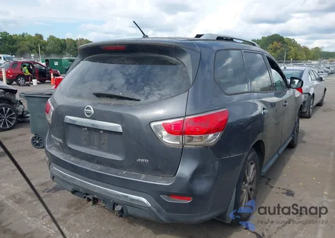 2014 Nissan Pathfinder S from USA, damaged, VIN 5N1AR2MM9EC714892
